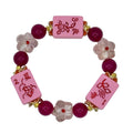 DOT, BAM, CRAK! Mahjong Bubblegum Tile Bracelet