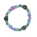Blue and Pink Layering Bracelet