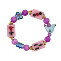 DOT, BAM, CRAK! Mahjong Light Pink Tile Bracelet