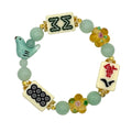 DOT, BAM, CRAK! Mahjong Ivory Tile Bracelet