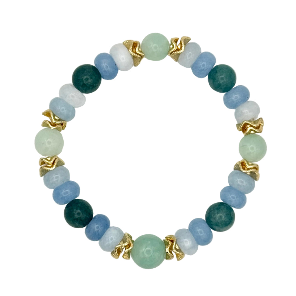Blue Layering Bracelet