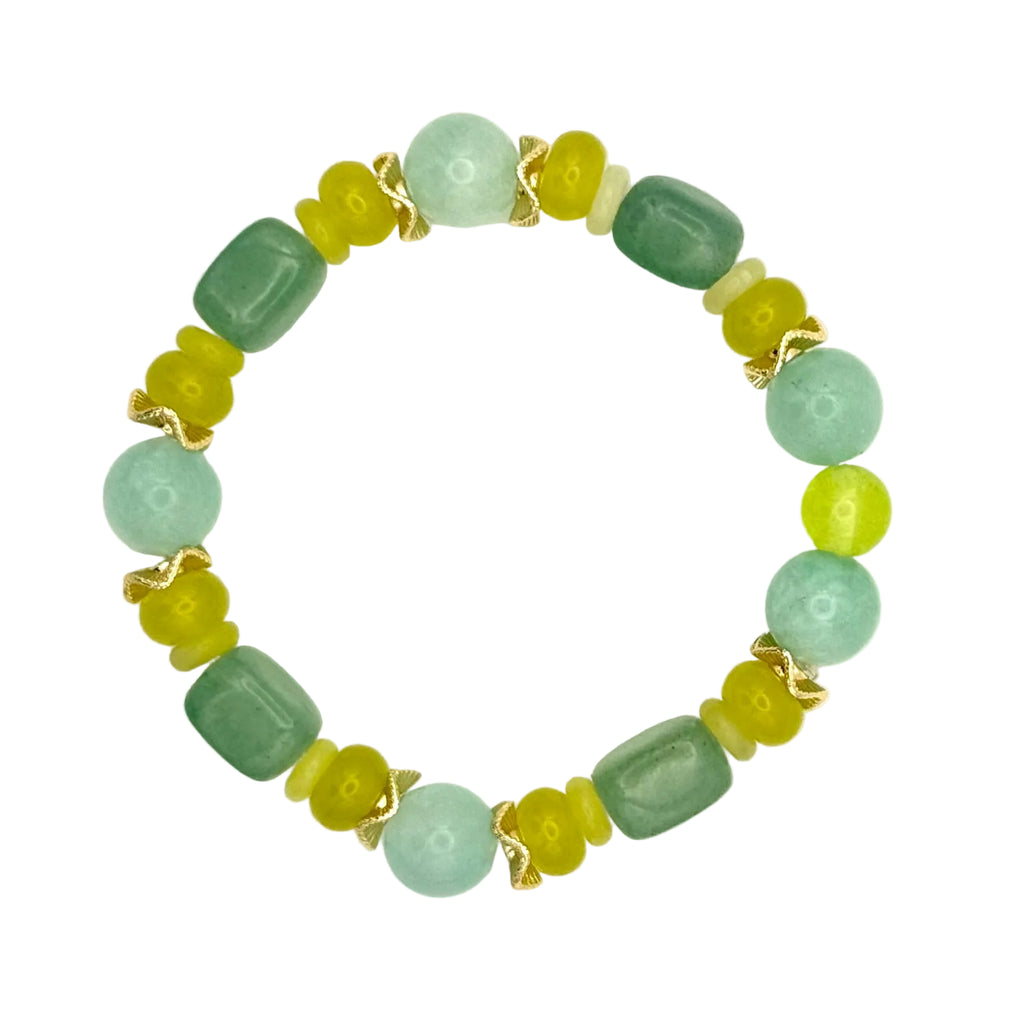 Green Layering Bracelet