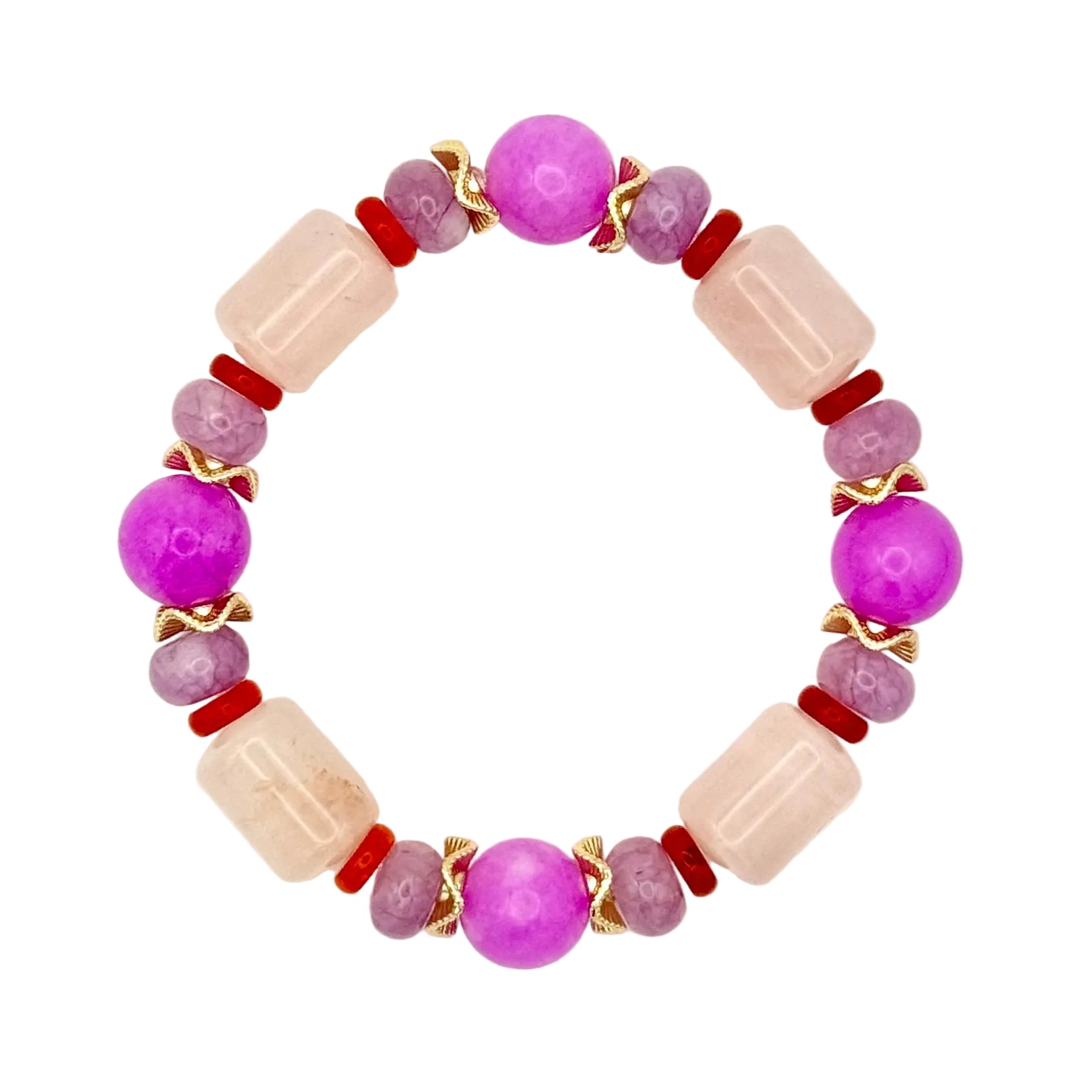 Pink Layering Bracelet
