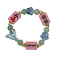 DOT, BAM, CRAK! Mahjong Bubblegum Tile Bracelet