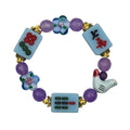 DOT, BAM, CRAK! Mahjong Blue Tile Bracelet