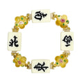 NEWS! Mahjong Ivory Tile Bracelet