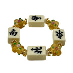 NEWS! Mahjong Ivory Tile Bracelet