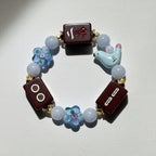 DOT, BAM, CRAK! Mahjong Chocolate Tile Bracelet