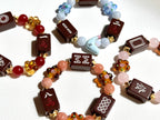DOT, BAM, CRAK! Mahjong Chocolate Tile Bracelet