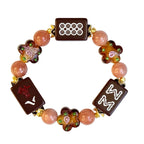 DOT, BAM, CRAK! Mahjong Chocolate Tile Bracelet